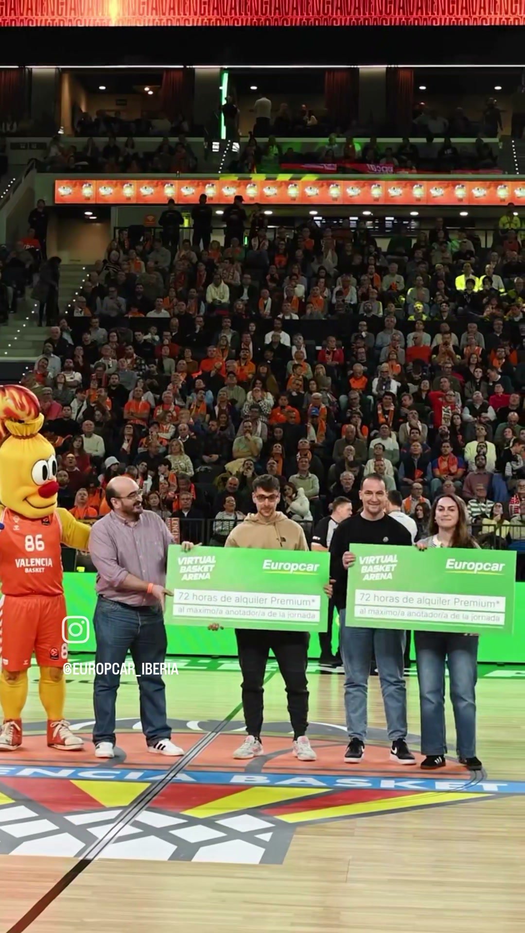 Europcar activation winners